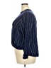 Falls Creek Blue Long Sleeve Blouse Size 3X - photo 5