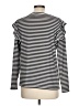 Doe & Rae Black Long Sleeve Top Size L - photo 2