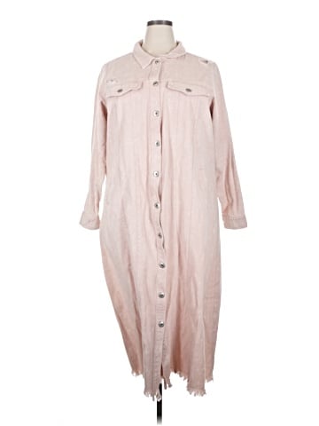 Indigo Thread Co. Trenchcoat (view 1)