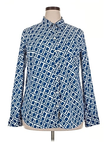 Merona Long Sleeve Blouse (view 1)