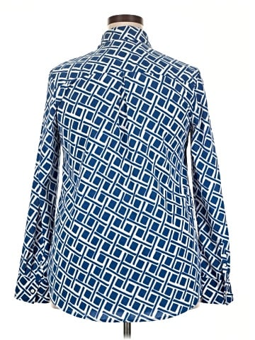 Merona Long Sleeve Blouse (view 2)