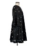 Slate & Willow 100% Polyester Black Casual Dress Size 8 - photo 4