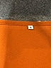 Unbranded 100% Dacron Solid Orange Casual Dress Size S - photo 7