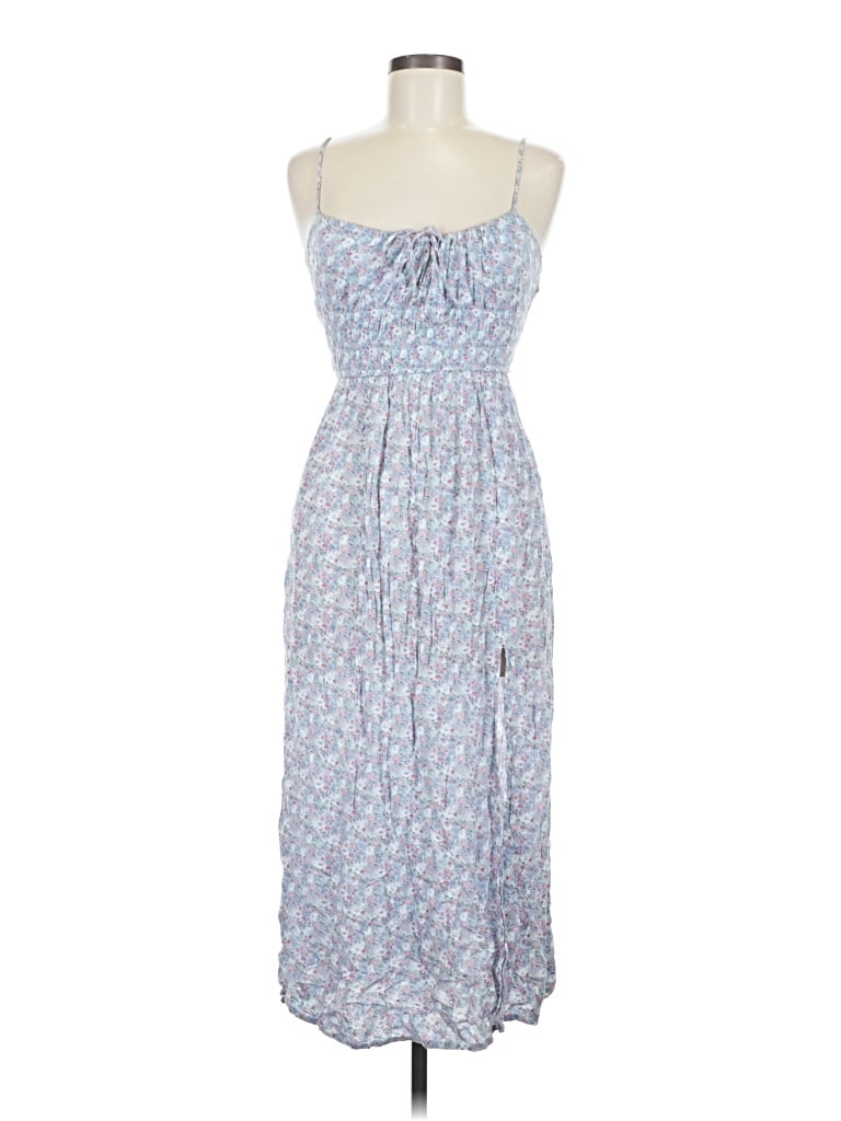 Pre-owned Assorted Brands Casual Dress In Blue