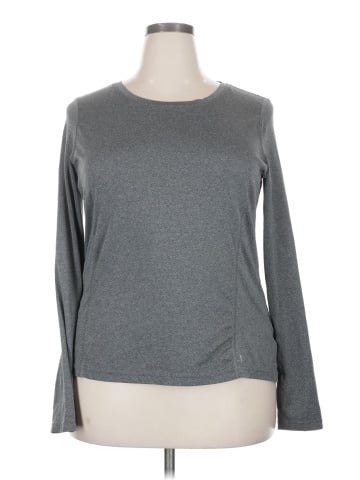 Danskin Now Long Sleeve Top (view 1)