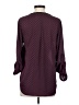 Daniel Rainn 100% Polyester Polka Dots Burgundy 3/4 Sleeve Blouse Size S - photo 2