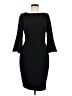 Calvin Klein Solid Black Cocktail Dress Size 8 - photo 1