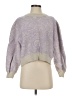Paris Atelier & Other Stories Paisley Purple Pullover Sweater Size S - photo 1