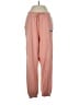 Adidas 100% Cotton Pink Track Pants Size S - photo 1