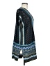 Peruvian Connection 100% Pima Cotton Blue Poncho Size Med - Lg - photo 4