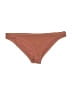 L Space Brown Swimsuit Bottoms Size M - photo 1