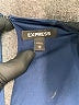 Express 100% Polyester Blue Casual Dress Size M - photo 7