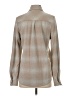 78 & Sunny Chevron-herringbone Gray Long Sleeve Blouse Size S - photo 2