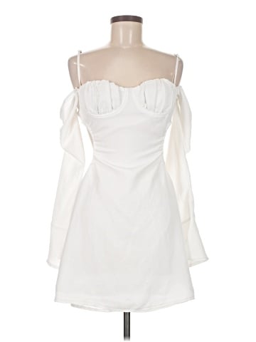 White Fox Cocktail Dress (view 1)