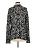 Joseph A. Animal Print Black Turtleneck Sweater Size L - photo 2