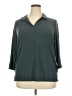 Matty M Gray 3/4 Sleeve T-Shirt Size XXL - photo 1