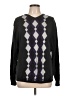 Perry Ellis Argyle Black Pullover Sweater Size L - photo 1