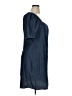Express Blue Short Sleeve Blouse Size XL - photo 4