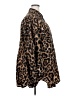 Shein Curve 100% Polyester Animal Print Brown Long Sleeve Blouse Size 20 Plus (4) - photo 4