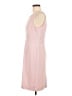 Kasper Solid Pink Cocktail Dress Size 8 - photo 5