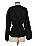 prologue 100% Polyester Black Long Sleeve Blouse Size S - photo 2