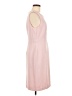 Kasper Solid Pink Cocktail Dress Size 8 - photo 4