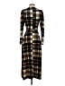 Closet Plaid Brown Casual Dress Size 4 - photo 2