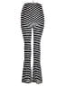 Unbranded 100% Polyester Stripes Black Casual Pants Size XL - photo 2