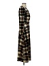 Closet Plaid Brown Casual Dress Size 4 - photo 4