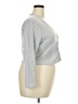 Shein Curve Silver Cardigan Size 2X - photo 4