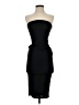 Boohoo Solid Black Cocktail Dress Size 4 - photo 1