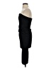 Boohoo Solid Black Cocktail Dress Size 4 - photo 5
