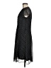 MSK 100% Polyester Polka Dots Black Casual Dress Size 6 - photo 5