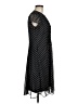 MSK 100% Polyester Polka Dots Black Casual Dress Size 6 - photo 4