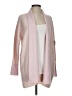 Pure Collection Marled Stripes Pink Cardigan Size 4 - photo 1
