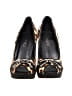 VANELi 100% Leather Animal Print Brown Tan Heels Size 7 1/2 - photo 2