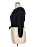 Habitual Black 3/4 Sleeve Top Size 14 - photo 5