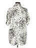 CAbi 100% Polyester Polka Dots Ivory Short Sleeve Blouse Size M - photo 2