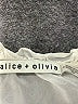 Alice + Olivia Ivory 3/4 Sleeve Blouse Size S - photo 6