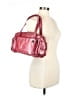 Longchamp Solid Burgundy Red Leather Shoulder Bag One size - photo 2