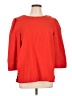 Ann Taylor LOFT Red 3/4 Sleeve Top Size L - photo 1