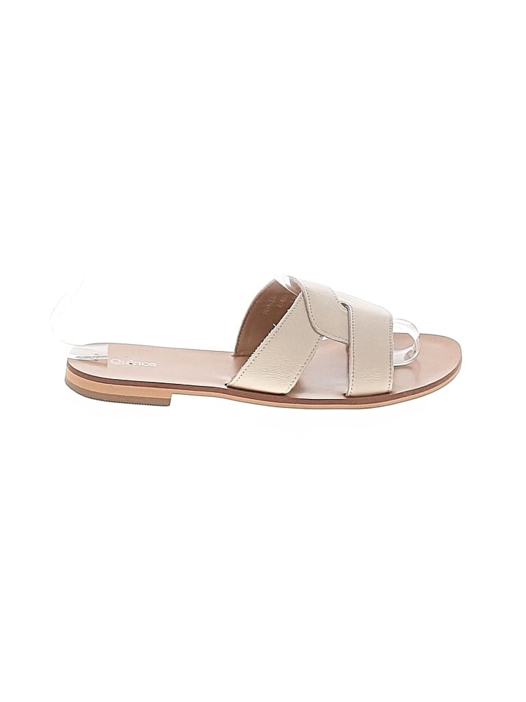 Pre-owned Quince Sandals In White
