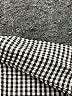 Shein Curve 100% Polyester Houndstooth Silver Long Sleeve Blouse Size 18 Plus (3) - photo 7