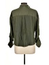 A New Day Green 3/4 Sleeve Button-Down Shirt Size L - photo 2