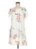 Unbranded Floral White Casual Dress Size M - photo 1