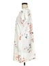 Unbranded Floral White Casual Dress Size M - photo 5
