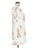 Unbranded Floral White Casual Dress Size M - photo 4
