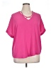Sami & JO Pink Short Sleeve Top Size L - photo 1