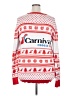 Carnival Print Red Pullover Sweater Size XXL - photo 2