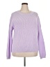 No Boundaries 100% Polyester Solid Purple Pullover Sweater Size 21 - photo 1
